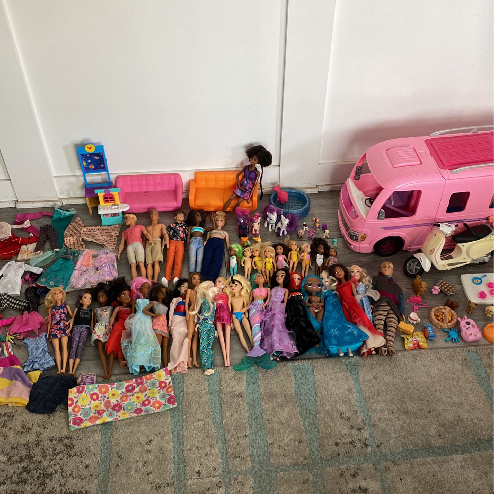 Barbie Dolls And More. 