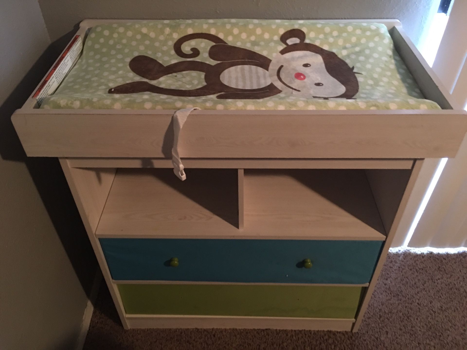 Baby changing table