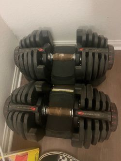 Bowflex dumbbells