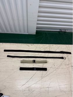 4 Men’s Belts Bundle for Sale