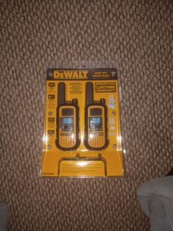 DEWALT WALKIE TALKIES