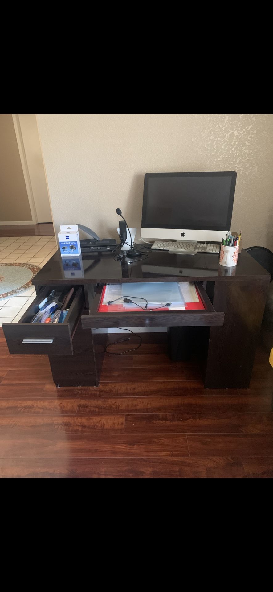 Dark Brown Desk