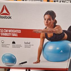 Reebok 55 Cm Weighted Stability Ball