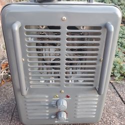 COMFORT ZONE 1500 WATT ELECTRIC CORDED HEATER THERMOSTAT CONTROLED 1300&1500 WATT SETTINGS IN GREAT SHAPE 