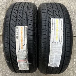 2 New Bridgestone Tires 225/55/18