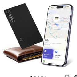 Wallet Tracker Card Air-Tag - Work with Apple Find My 