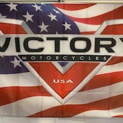 Victory Motorcycles Wall Flag (3’x5’)