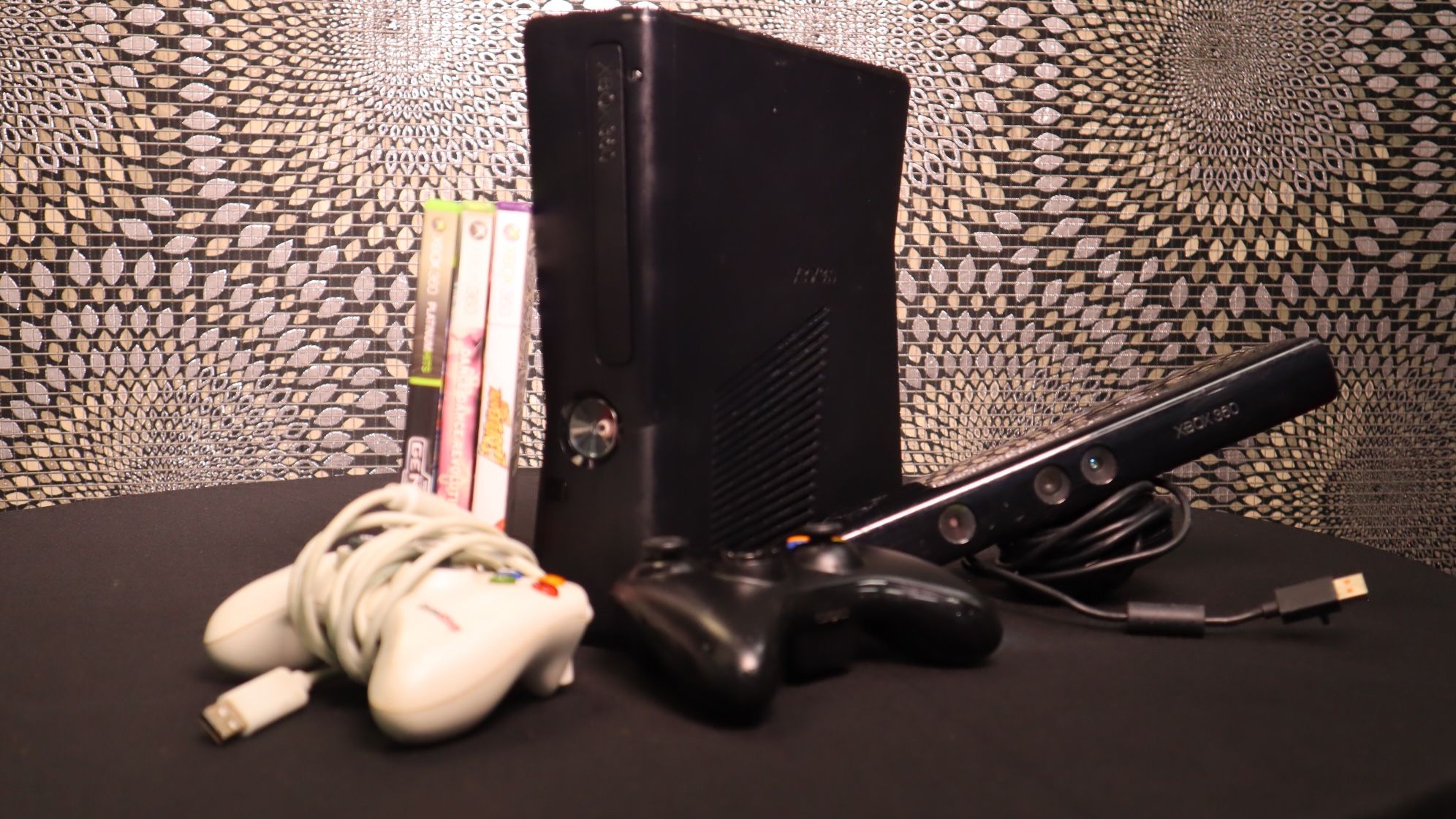Xbox 360 Console with Kinect and Games Bundle