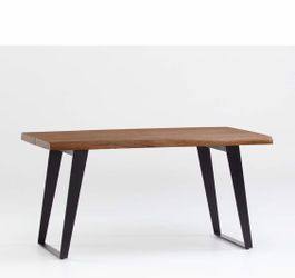 Crate & Barrel Yukon 58" Dining Table