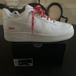 Nike Air Force 1 Low Supreme White