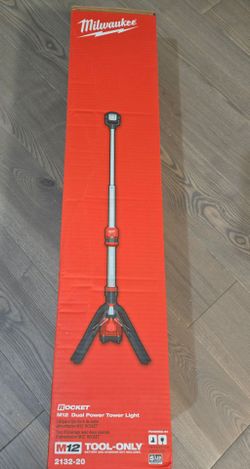 Milwaukee M12 tower light, Brand New (tool only)