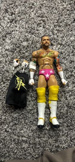 CM punk WWE action figure