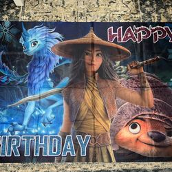 Birthday Back Drop 5x3 