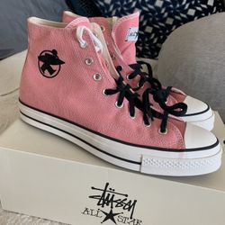 Converse x Stussy Chuck 70 Hi - Dark pink