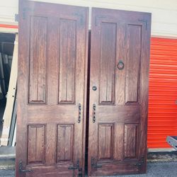 Exterior Mahogany French Door 72x95.25