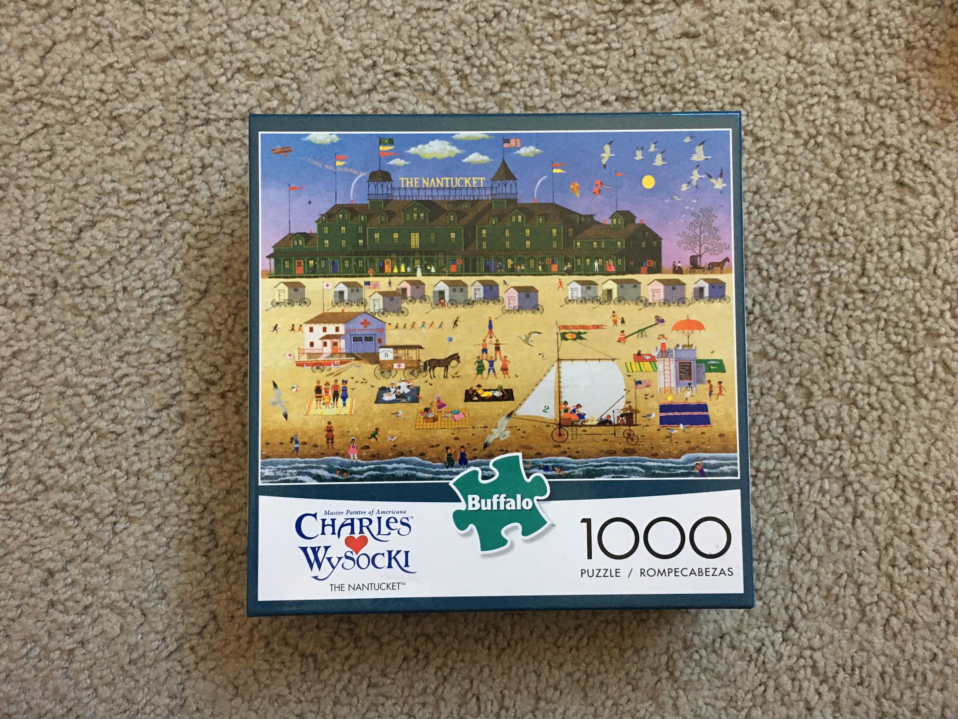 Jigsaw Puzzle THE NANTUCKET Buffalo NO MISSING PIECES