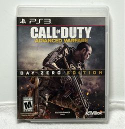 Call of Duty Advanced Warfare Day Zero Edition PS3 Complete CIB