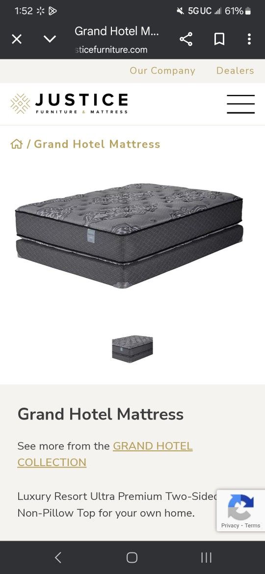 New Queen Size Mattress $400