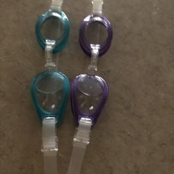 2 pairs of swim goggles. Like new.