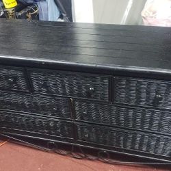 Wicker Dresser 