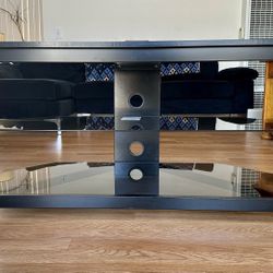 TV stand With (2) Glass Shelves 44”W x 20”D x 21”H