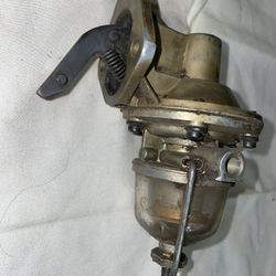 Vintage Glass Bowl Mechanical Fuel Pump - As Is / For Parts