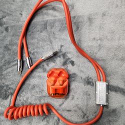 Ear Buds and Dual Charging Cable