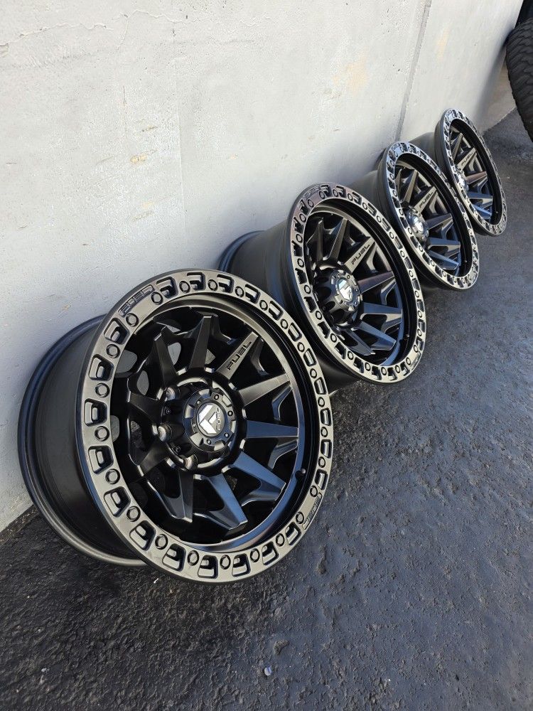 18" FUEL Covert D694 wheels/rims 18"s