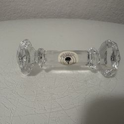 Set of 7 Crystal Knife Rests