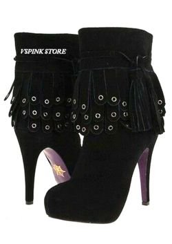 New! VICTORIA'S SECRET Mojo Moxy Women's Status Ankle Boots 9