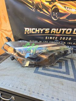 Toyota Corolla Headlights 2017
