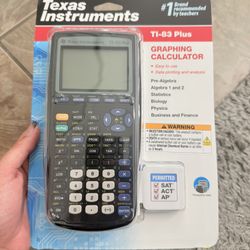 Texas Instruments Ti - 83 Plus Graphing Calculator 