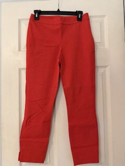 1901 Red Slim Ankle Pants (2P)