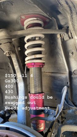 Gs400 coilovers