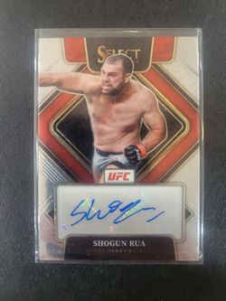 Ufc Shogun Rua Autograph Card 2022 Select 