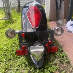 2007 Honda VTX-R Rear Fender With Taillights 