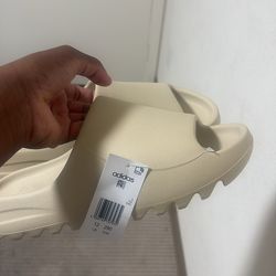 Yeezy slides bone cream