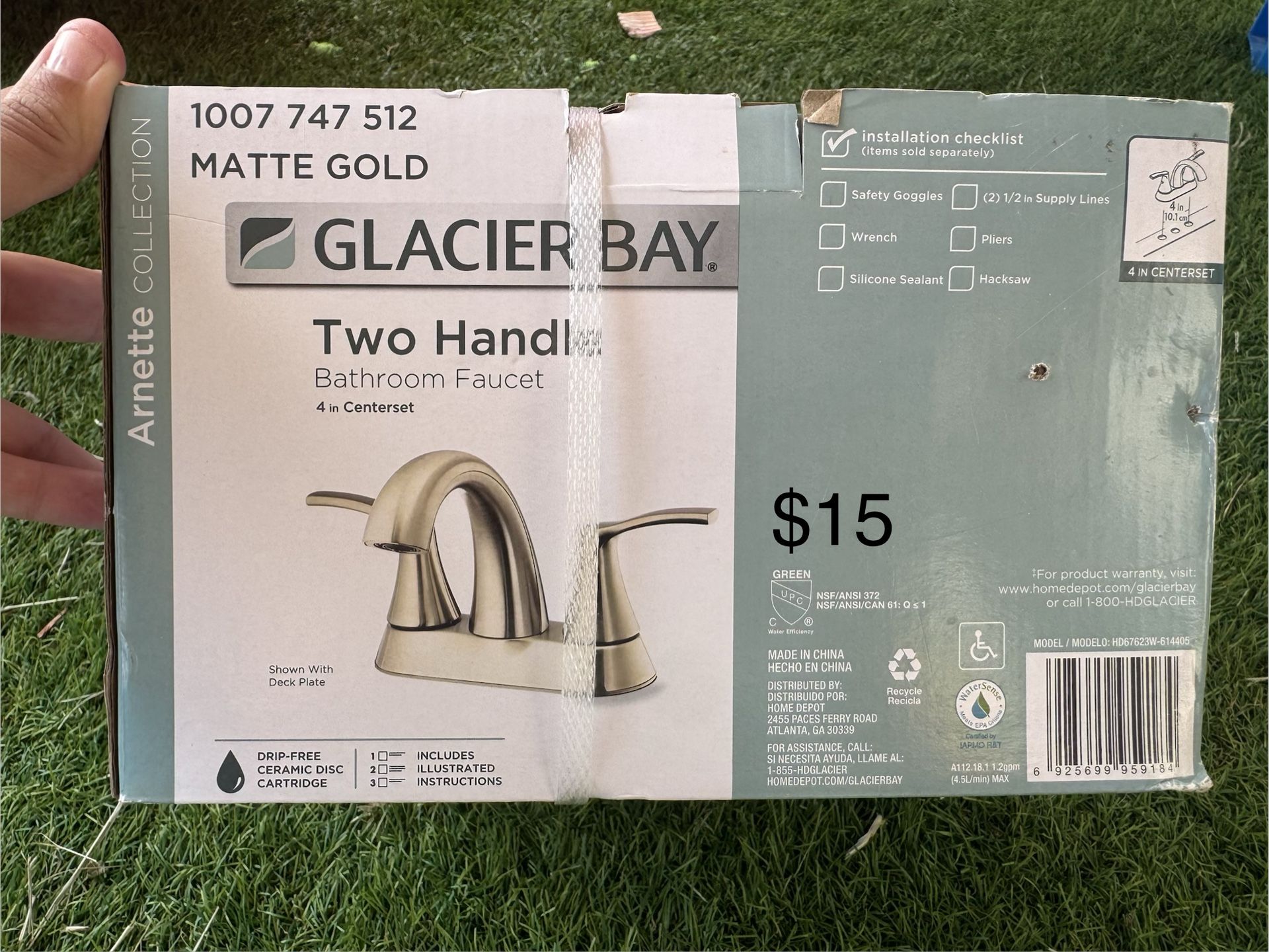 Two Handle Bathroom Faucet