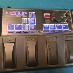 DOD FX7 GUITAR FX PROCESSOR/PREAMP