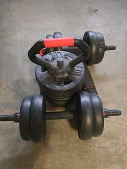 Adjustable Free Weights