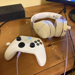 Xbox Series S With Monitor And Headset