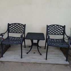 Cast Aluminum Patio Set 