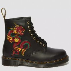 New Dr Martens Dragon Embroidery Boots