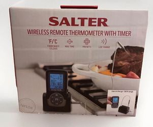 Wireless Remote Thermometer with Timer Model SALTER