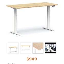 Adjustable Height Computer Desk