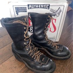 White’s 10 Inch Lace-to-Toe Boots (10D)