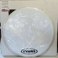 Evans MS1 White BD20MS1W 20" Marching Bass Drum Head