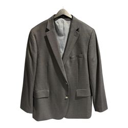 STAFFORD Mens Tailored Culture %100 Wool Coat Blazer Regular Fit 48R