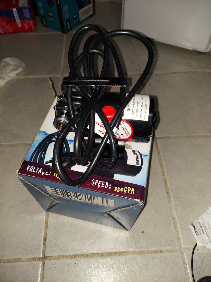 sumpmarine. Utility Transfer Pump.