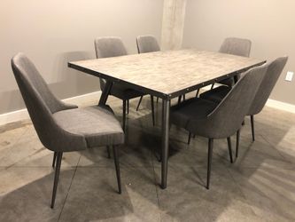 New 7pc. Dining Table Set